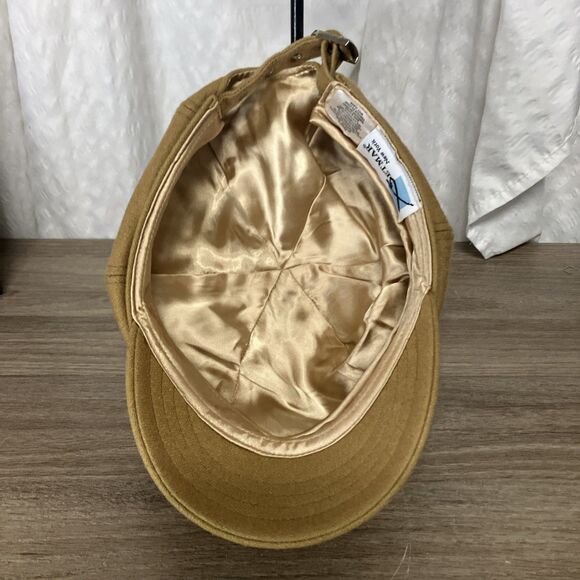 Betmar New York Beige Newsboy Cabbie Hat Women Adjustable Adult Polyester - Picture 6 of 11